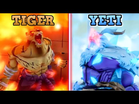 (CRAZY REMATCH) Tiger Vs Yeti in Blox Fruit