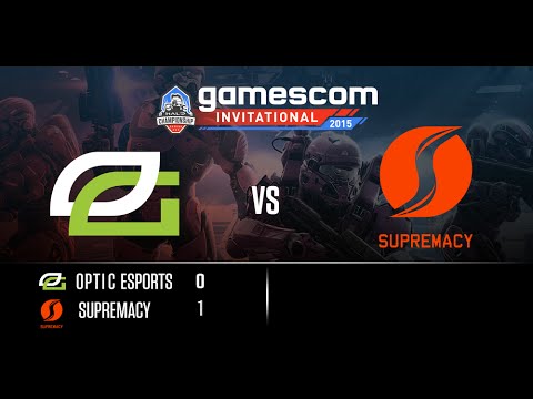 Halo 5 Guardians Gamescom Invitational: Optic gaming vs Supremacy GAME 2 Fathom