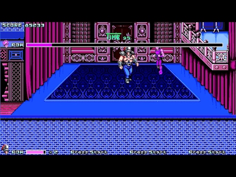 OpenBoR games: Double Dragon Gold - Burnov playthrough