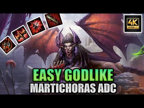 HE DOES NOT DIE! Martichoras ADC Smite Conquest