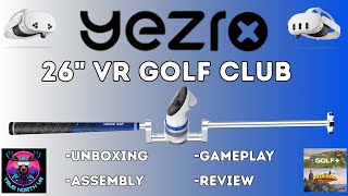Enhance VR Golf! - Yezro 26-inch Golf Club for Meta Quest 3, 3s, 2 - Assembly, Gameplay, Review
