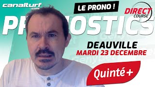 emission video des courses turf pmu du Mardi 23 décembre 2025