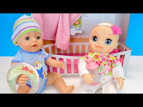 Куклы Пупсики ИСПУГАЛАСЬ БРАТИКА Новая Кукла Беби Элайв #Бебибон Игрушки Игры для девочек