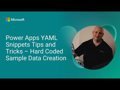 Power Apps YAML: Create Sample Data Fast Power Apps YAML: Create Sample Data Fast