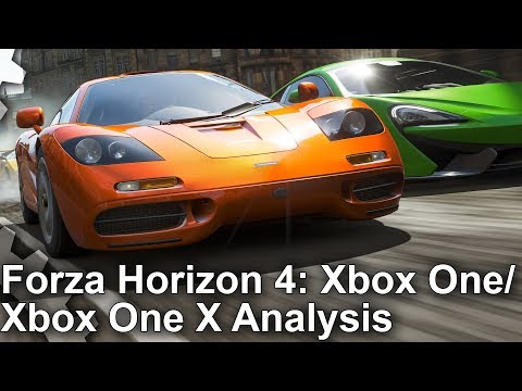 [4K] Forza Horizon 4: The Digital Foundry Tech Analysis - Xbox One X is Lead Platform!