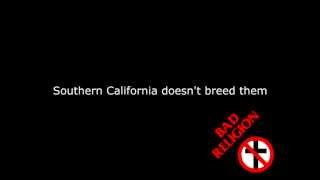 Bad Religion - Land of Competition [Lyrics]