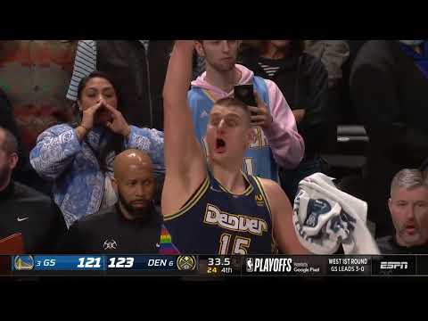 Nikola Jokic Calls Out Warriors Final Play Before It Happened!