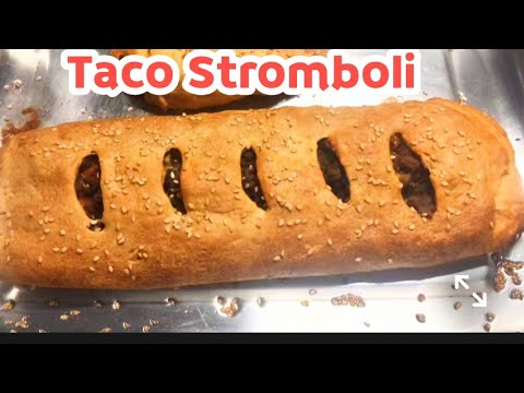 Leftover taco meat stromboli and a kick-a** lemon dessert 