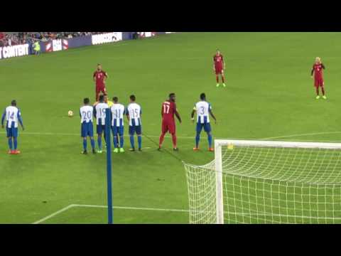 Clint Dempsey free kick goal vs Honduras at Avaya Stadium March 24 2017