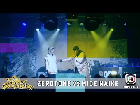Zerotone vs Mide Naike | Solo Top 16 | 2017 UK Beatbox Championships