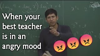 Mc sir  angry  | when your best teacher ANGRY |