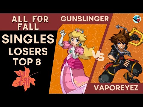 gunslinger (ZSS, Peach) vs. VaporeyeZ (Sora) - Loser's Top 8 - FFC: All For Fall