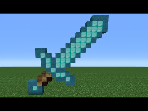 Minecraft Tutorial: How To Make A Diamond Sword