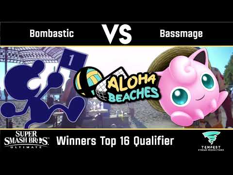 Bassmage (Jigglypuff) vs Bombastic (Mr. GNW) - Aloha Beaches - Winners Top 16 Qualifier