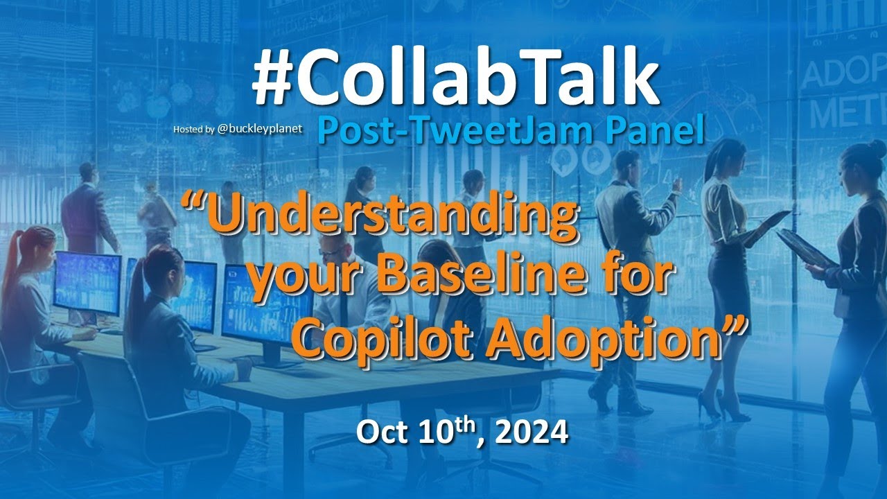 CollabTalk Post-TweetJam Panel - October 2024