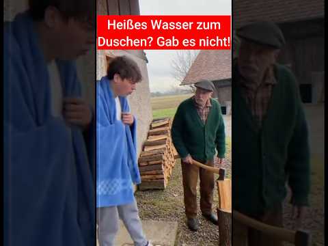 Auf dem Lande gabs kein Luxus #70er #80er #nostalgie