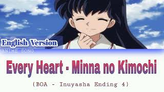 Every Heart - Minna no Kimochi (English Version) | Inuyasha ED 4 | BoA
