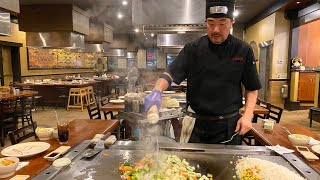 Sakura Japanese  Steak, Seafood House & Sushi Bar || Dinner || Hibachi || Yummy Food 😋