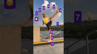 Download lagu TikTok challenge 😍 angkat kaki 1 - 10... Cobain sampe nomor berapa ya??? #shortd mp3