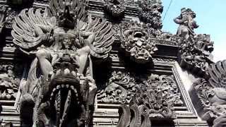 Exquisite Balinese Hindu statues in Kuta, Bali