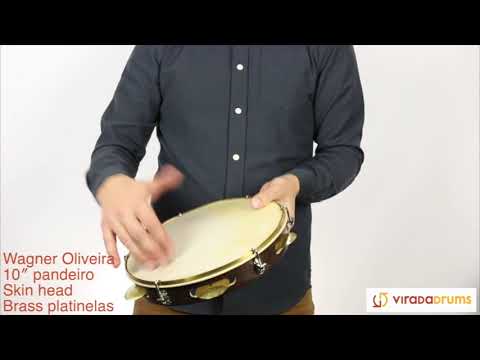 Wagner Oliveira Pandeiro demo - ViradaDrums.com