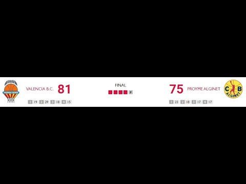 EBA Jornada 20  VBC  vs  Proyme Alginet