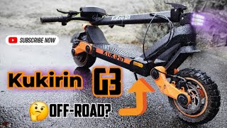 Kukirin G3 Torque, Off-Road, Suspension. Why Is It So Cheap?