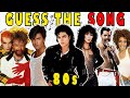 Guess The Song 80s 🎶 Music Quiz | The Sing Along Song 80s | 100 Songs