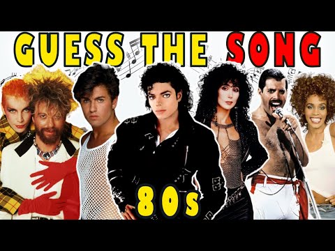 Guess The Song 80s 🎶 Music Quiz | The Sing Along Song 80s | 100 Songs