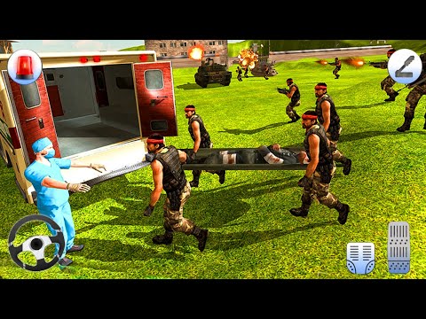 US Army Ambulance Rescue Simulator - Rescue Injured Army 2020  | World Record Android iOS Gameplay