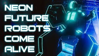 Neon Future Robots Come Alive - Live at the Shrine - Steve Aoki