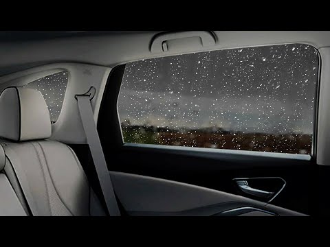 10 Stunden NACHT REGEN in einem FAHRENDEN AUTO ★ Perfekt zum EINSCHLAFEN und ENTSPANNEN