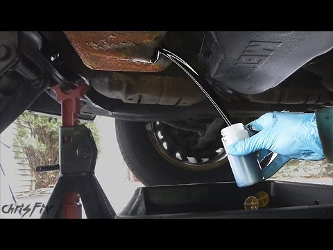 What does a 300,000 mile oil change look like? Video