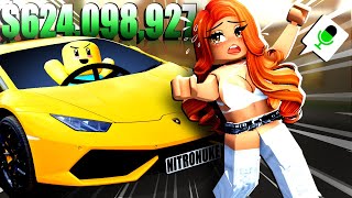 Spending $628,903,427 on the RAREST CAR in Roblox Da Hood Voice Chat