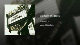 White lion - Out with the boys