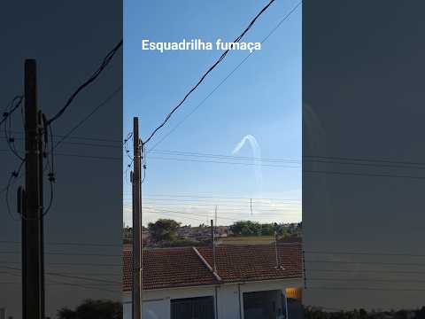 Esquadrilha fumaça Santa Cruz das Palmeiras - SP