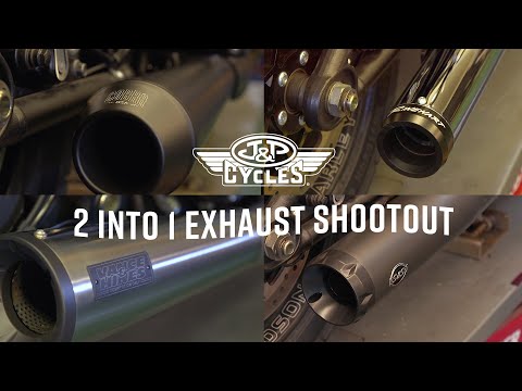 Milwaukee 8 Softail 2 into 1 Exhaust Shootout!