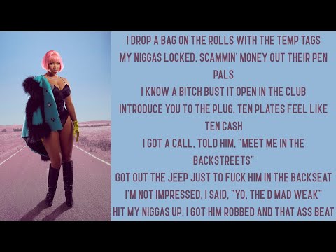 Nicki Minaj ~ Beep Beep ~ Lyrics
