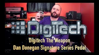 Video thumbnail for Digitech The Weapon Dan Donegan Signature Series Pedal by Cryptic Mask Guitar