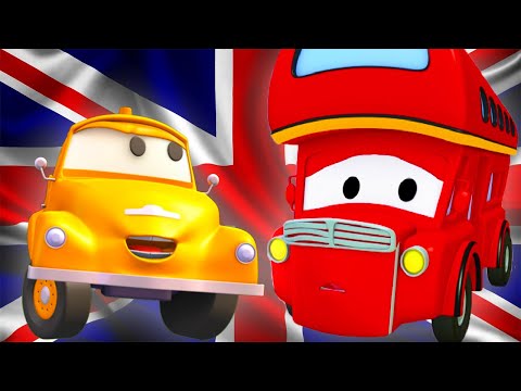 Tegljač Tom u Auto Gradu 🚗  Autobus na Kat Denver - Crtani sa kamionima za djecu