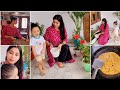 हम औरतों के सुबह से काम शुरु हो जाते है 