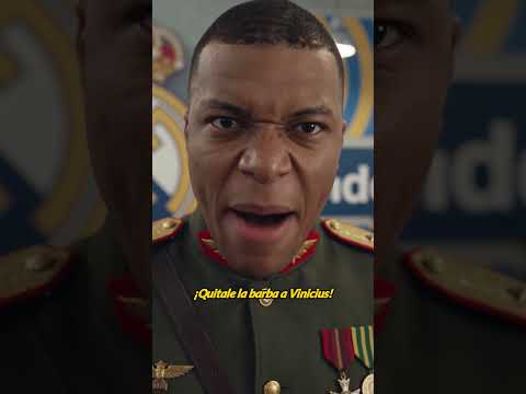 Kylian dictador comenzó a sospechar que abajo de esa barba no está Vinicius ☠️⚰️