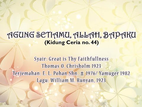 Agung Setia-Mu, Allah Bapaku (KC 44)