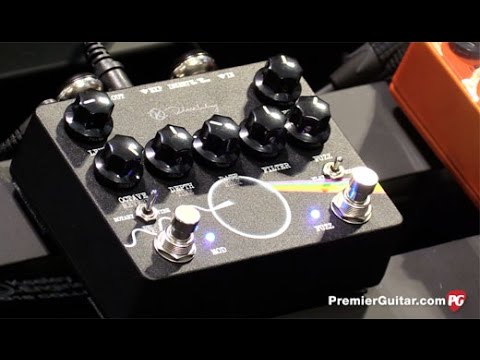 SNAMM '16 - Keeley Electronics The Dark Side, The Hall, Hooke Reverb, El Monte, & Bubble Tron Demos