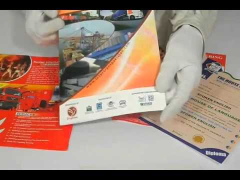 Paper medical brochure printing services, in chennai, size: ...