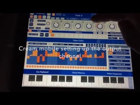Cream mobile demo - with 4 iPad synths (Sunrizer, NLog PRO, Animoog and Thor)