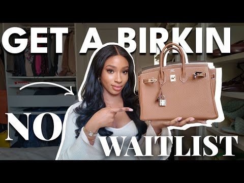 HERMÈS BIRKIN FOR FREE? How I Got A Birkin In Paris FSH With No Waitlist! + Unboxing