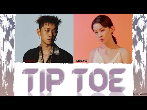 CRUSH 크러쉬 ft. LEE HI 이하이 - "TIP TOE " (Color Coded Lyrics Han/Rom/Eng/가사)