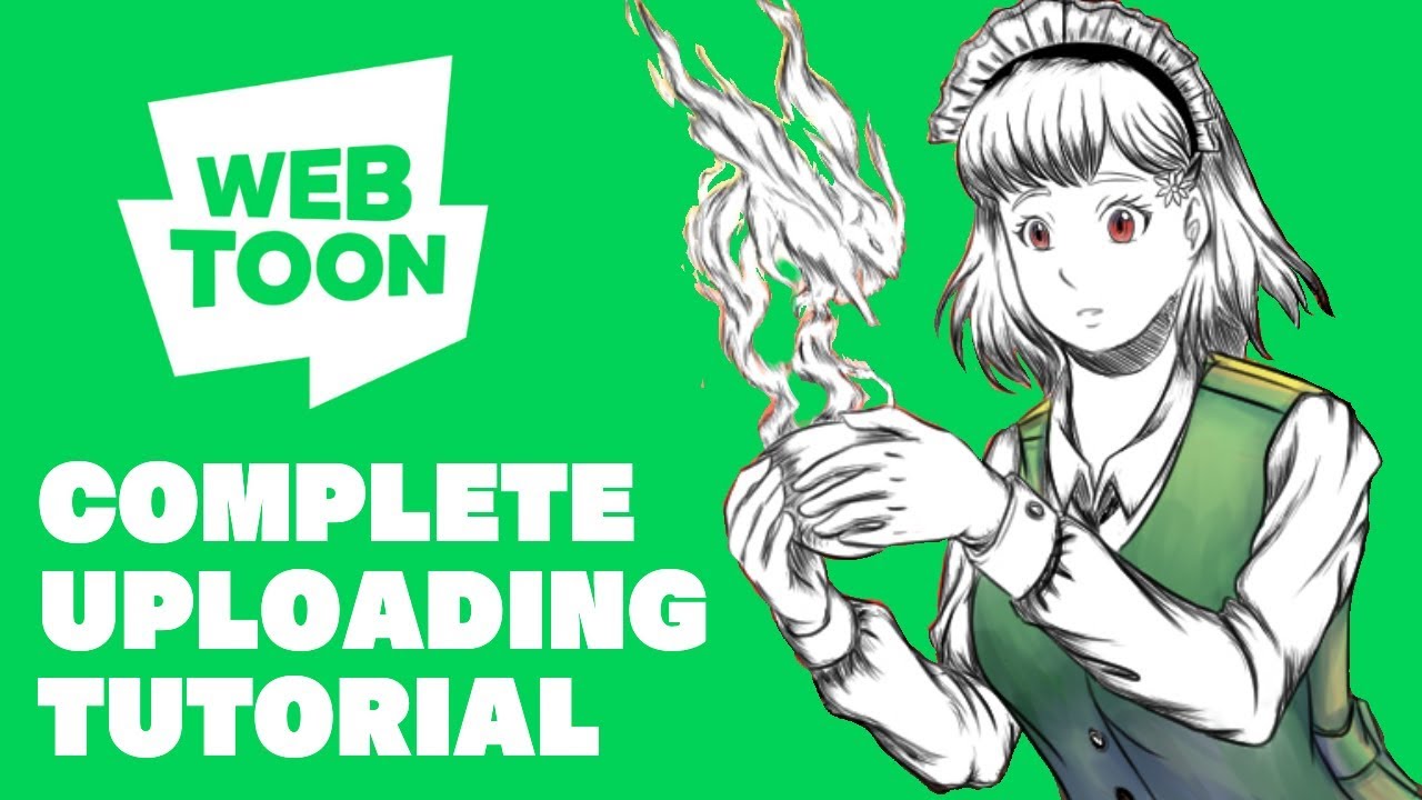 Webtoon Complete Uploading Process Tutorial (Beginners Vid!)