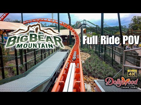 Front row point of view footage of Big Bear Mountain
